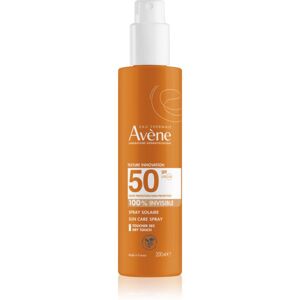 Avène Sun Care Spray 100% Invisible schützendes Sonnenspray SPF 50 200 ml Avène Sun Care Spray 100% Invisible schützendes Sonnenspray SPF 50 200 ml