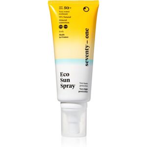 SeventyOne Eco Sun Spray SPF50+ Bräunungsspray hoher UV-Schutz SPF 50+ 100 ml SeventyOne Eco Sun Spray SPF50+ Bräunungsspray hoher UV-Schutz SPF 50+ 100 ml