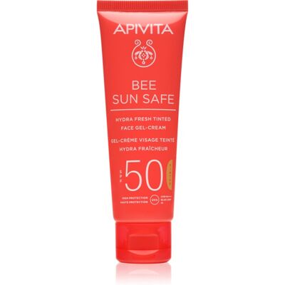 Apivita SPF50 Hydratisierendes getöntenes Gesichts-Gel-Creme Apivita SPF50 Hydratisierendes getöntenes Gesichts-Gel-Creme