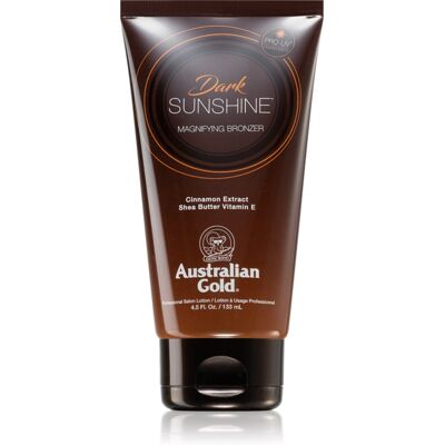 Australian Gold Dark Sunshine bronze Body lotion für intensive Bräunung 133 ml Australian Gold Dark Sunshine bronze Body lotion für intensive Bräunung 133 ml