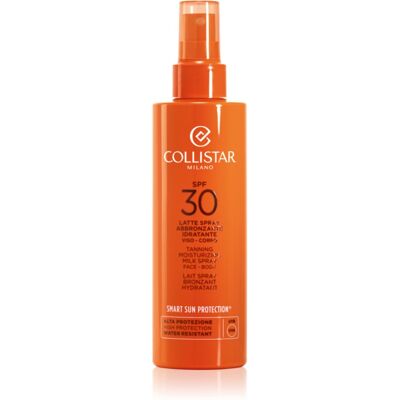 Collistar Smart Sun Protection Tanning Moisturizing Milk Spray SPF 30 schützende Sonnenmilch im Spray SPF 30 200 ml Collistar Smart Sun Protection Tanning Moisturizing Milk Spray SPF 30 schützende Sonnenmilch im Spray SPF 30 200 ml
