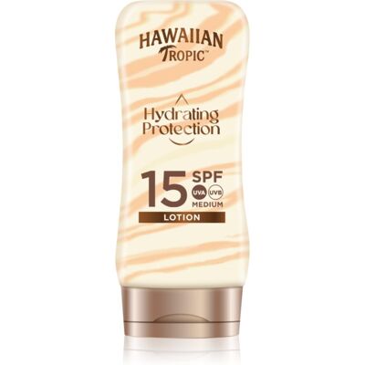 Hawaiian Tropic Silk Hydration feuchtigkeitsspendende Creme zum bräunen LSF 15 180 ml Hawaiian Tropic Silk Hydration feuchtigkeitsspendende Creme zum bräunen LSF 15 180 ml