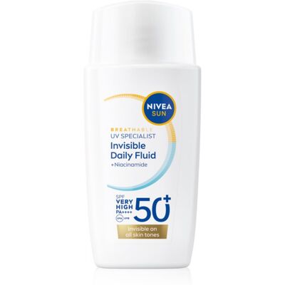 NIVEA SUN Invisible Daily Fluid leichtes, schützendes Fluid SPF 50+ 40 ml NIVEA SUN Invisible Daily Fluid leichtes, schützendes Fluid SPF 50+ 40 ml
