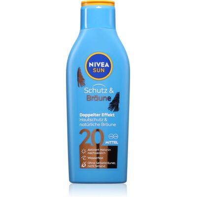 NIVEA SUN Protect & Bronze Sonnenlotion SPF 20 200 ml NIVEA SUN Protect & Bronze Sonnenlotion SPF 20 200 ml