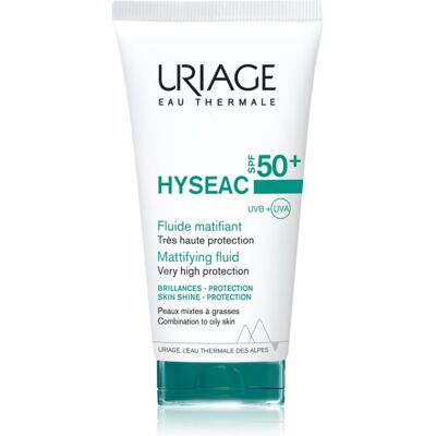 Uriage Hyseac Mattifying Fluid SPF 50+ mattierendes Fluid mit feuchtigkeitsspendender Wirkung SPF 50+ 50 ml Uriage Hyseac Mattifying Fluid SPF 50+ mattierendes Fluid mit feuchtigkeitsspendender Wirkung SPF 50+ 50 ml