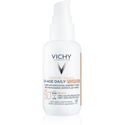 Vichy Capital Soleil Daily SPF50+ schützendes getöntes Gesichtsfluid SPF 50+ Farbton Light 40 ml Vichy Capital Soleil Daily SPF50+ schützendes getöntes Gesichtsfluid SPF 50+ Farbton Light 40 ml
