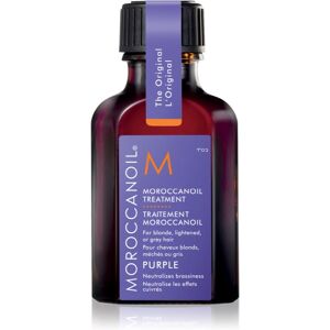 Moroccanoil Treatment Purple nährendes Öl für blonde und graue Haare 25 ml Moroccanoil Treatment Purple nährendes Öl für blonde und graue Haare 25 ml