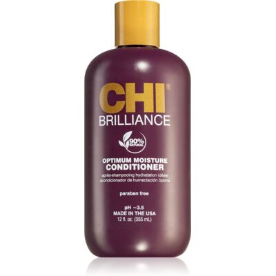 CHI Brilliance Optimum Moisture Conditioner feuchtigkeitsspendender Conditioner für trockenes und beschädigtes Haar 355 ml CHI Brilliance Optimum Moisture Conditioner feuchtigkeitsspendender Conditioner für trockenes und beschädigtes Haar 355 ml
