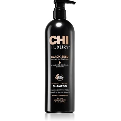 CHI Luxury Black Seed Oil Gentle Cleansing Shampoo sanftes Reinigungsshampoo 739 ml CHI Luxury Black Seed Oil Gentle Cleansing Shampoo sanftes Reinigungsshampoo 739 ml