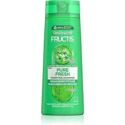 Garnier Fructis Pure Fresh Stärkendes Shampoo - Shampoo für fettiges Haar Garnier Fructis Pure Fresh Stärkendes Shampoo - Shampoo für fettiges Haar