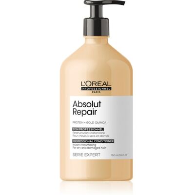 L'Oréal Professionnel Série Expert Absolut Repair Gold Conditioner - 750 ml L'Oréal Professionnel Série Expert Absolut Repair Gold Conditioner - 750 ml