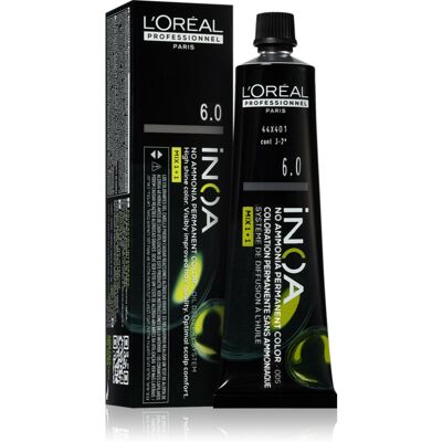 L’Oréal Professionnel Inoa Permanent-Haarfarbe ohne Ammoniak Farbton 6.0 60 ml L’Oréal Professionnel Inoa Permanent-Haarfarbe ohne Ammoniak Farbton 6.0 60 ml