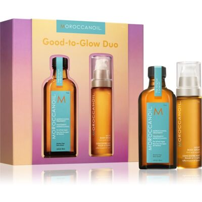 Moroccanoil Good-to-Glow Duo Set für haare und körper Moroccanoil Good-to-Glow Duo Set für haare und körper