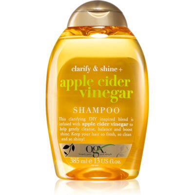 OGX Apple Cider Vinegar das Reinigungsshampoo für glänzendes und geschmeidiges Haar 385 ml OGX Apple Cider Vinegar das Reinigungsshampoo für glänzendes und geschmeidiges Haar 385 ml