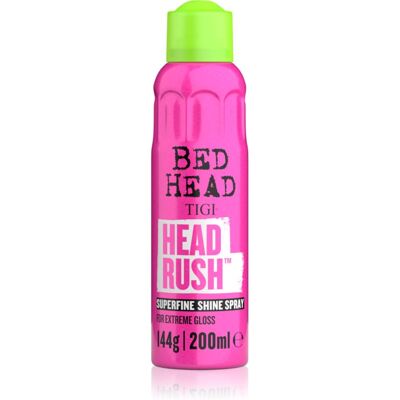 TIGI Head Rush Super Shine Spray Spray für glänzendes und geschmeidiges Haar 200 ml TIGI Head Rush Super Shine Spray Spray für glänzendes und geschmeidiges Haar 200 ml