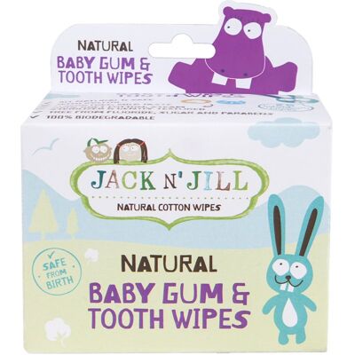 Jack N’ Jill Natural Feuchttücher zum Schutz von Zähnen und Zahnfleisch 25 St. Jack N’ Jill Natural Feuchttücher zum Schutz von Zähnen und Zahnfleisch 25 St.