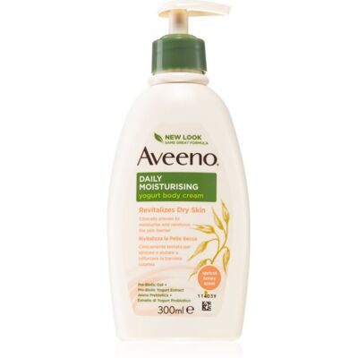 Aveeno Daily Moisturising Yoghurt body cream nährende Body lotion Apricot & Yoghurt 300 ml Aveeno Daily Moisturising Yoghurt body cream nährende Body lotion Apricot & Yoghurt 300 ml