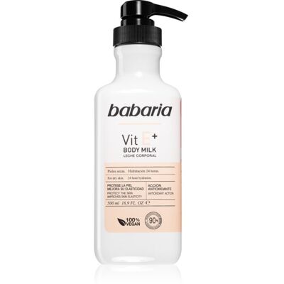 Babaria Vitamin E feuchtigkeitsspendende Body lotion für trockene Haut 500 ml Babaria Vitamin E feuchtigkeitsspendende Body lotion für trockene Haut 500 ml