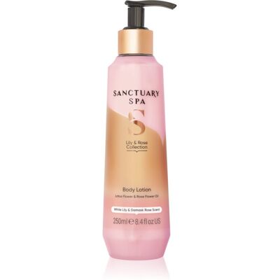 Sanctuary Spa Lily & Rose Collection feuchtigkeitsspendende Body lotion für trockene Haut 250 ml Sanctuary Spa Lily & Rose Collection feuchtigkeitsspendende Body lotion für trockene Haut 250 ml
