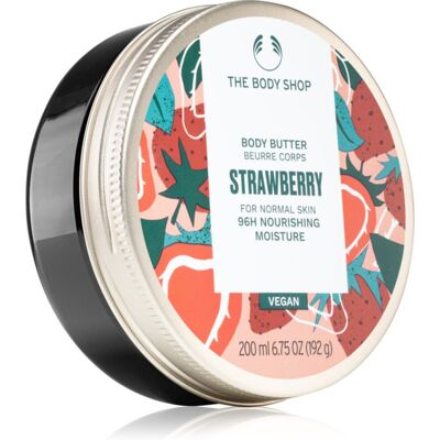 The Body Shop Strawberry Body Butter Körperbutter Für normale Haut 200 ml The Body Shop Strawberry Body Butter Körperbutter Für normale Haut 200 ml