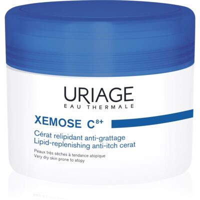 Uriage Xemose C8+ Lipid-Replenishing Anti-Itch Cerat fettende beruhigende Salbe für sehr trockene, empfindliche und atopische Haut 200 ml Uriage Xemose C8+ Lipid-Replenishing Anti-Itch Cerat fettende beruhigende Salbe für sehr trockene, empfindliche und atopische Haut 200 ml