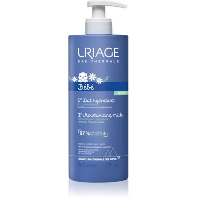 Uriage Bébé 1st Moisturizing Milk feutigkeitsspendende Milch für Kinder ab der Geburt 500 ml Uriage Bébé 1st Moisturizing Milk feutigkeitsspendende Milch für Kinder ab der Geburt 500 ml