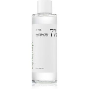 Anua Heartleaf 77% Soothing Toner reinigendes und beruhigendes Gesichtswasser regeneriert die Hautbarriere 250 ml Anua Heartleaf 77% Soothing Toner reinigendes und beruhigendes Gesichtswasser regeneriert die Hautbarriere 250 ml