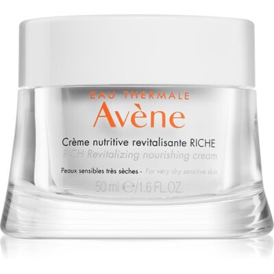 Avène Les Essentiels Rich Revitalizing Nourishing Cream reichhaltige, nährende Creme für sehr trockene und empfindliche Haut 50 ml Avène Les Essentiels Rich Revitalizing Nourishing Cream reichhaltige, nährende Creme für sehr trockene und empfindliche Haut 50 ml
