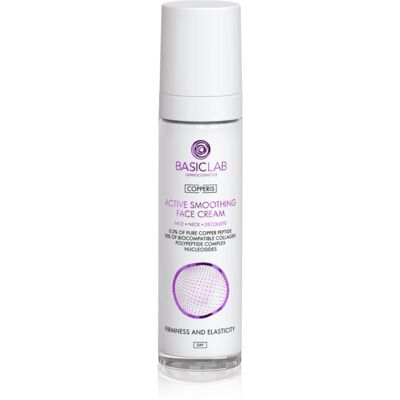 BasicLab Dermocosmetics Copperis glättende Tagescreme mit Peptiden 50 ml BasicLab Dermocosmetics Copperis glättende Tagescreme mit Peptiden 50 ml