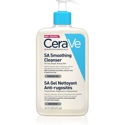 CeraVe Cleansers SA Smoothing Cleanser Reinigungsgel für zarte Haut für trockene Haut 473 ml CeraVe Cleansers SA Smoothing Cleanser Reinigungsgel für zarte Haut für trockene Haut 473 ml