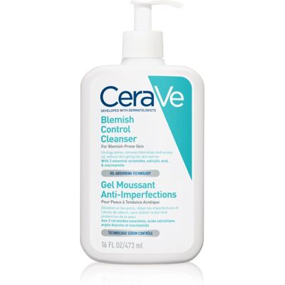 CeraVe Blemish Control Reinigungsgel für Unvollkommenheiten wegen Akne Haut 473 ml CeraVe Blemish Control Reinigungsgel für Unvollkommenheiten wegen Akne Haut 473 ml