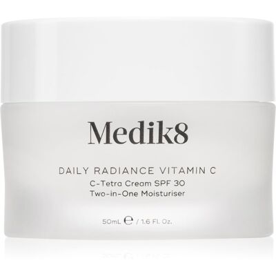 Medik8 Daily Radiance Vitamin C Antioxidans-Tagescreme mit Vitamin C SPF 30 50 ml Medik8 Daily Radiance Vitamin C Antioxidans-Tagescreme mit Vitamin C SPF 30 50 ml