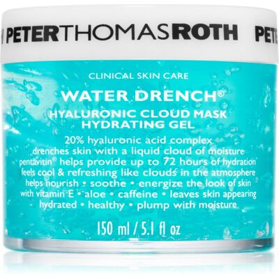 Peter Thomas Roth Water Drench Hyaluronic Cloud Mask Hydrating Gel feuchtigkeitsspendende Gel-Maske mit Hyaluronsäure 150 ml Peter Thomas Roth Water Drench Hyaluronic Cloud Mask Hydrating Gel feuchtigkeitsspendende Gel-Maske mit Hyaluronsäure 150 ml
