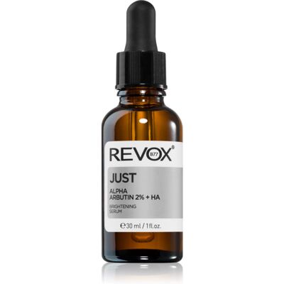 Revox B77 Just Alpha Arbutin 2% + HA aufhellendes Serum für Gesicht und Hals 30 ml Revox B77 Just Alpha Arbutin 2% + HA aufhellendes Serum für Gesicht und Hals 30 ml