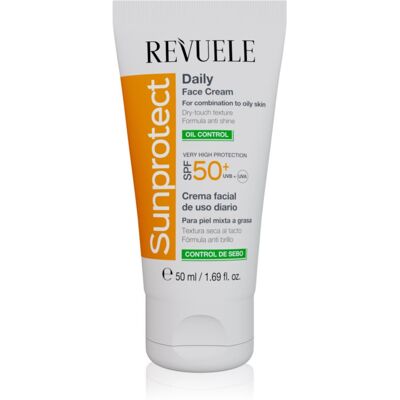Revuele Sunprotect Oil Control Schützende Gesichtscreme für fettige Haut SPF 50+ 50 ml Revuele Sunprotect Oil Control Schützende Gesichtscreme für fettige Haut SPF 50+ 50 ml