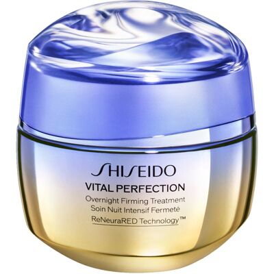Shiseido Vital Perfection Overnight Firming Advanced Treatment festigende Liftingcreme für die Nacht 50 ml Shiseido Vital Perfection Overnight Firming Advanced Treatment festigende Liftingcreme für die Nacht 50 ml