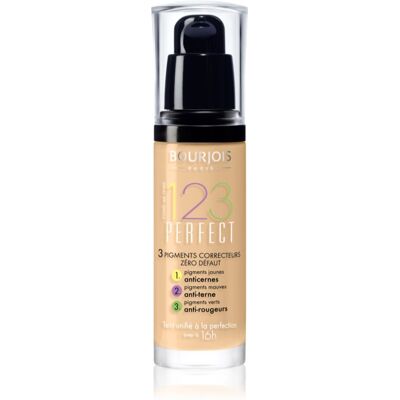Bourjois 123 Perfect Flüssiges Make Up für einen perfekten Look Farbton 53 Beige Clair SPF 10 30 ml Bourjois 123 Perfect Flüssiges Make Up für einen perfekten Look Farbton 53 Beige Clair SPF 10 30 ml