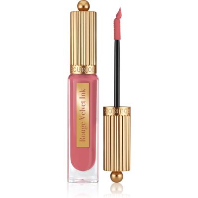 Bourjois Rouge Velvet Ink flüssiger Lippenstift mit Matt-Effekt Farbton 03 Rose Me Tender 3.5 ml Bourjois Rouge Velvet Ink flüssiger Lippenstift mit Matt-Effekt Farbton 03 Rose Me Tender 3.5 ml