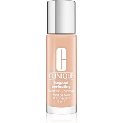 Clinique Beyond Perfecting™ Foundation + Concealer Make-up und Korrektor 2 in 1 Farbton CN 18 Cream Whip 30 ml Clinique Beyond Perfecting™ Foundation + Concealer Make-up und Korrektor 2 in 1 Farbton CN 18 Cream Whip 30 ml