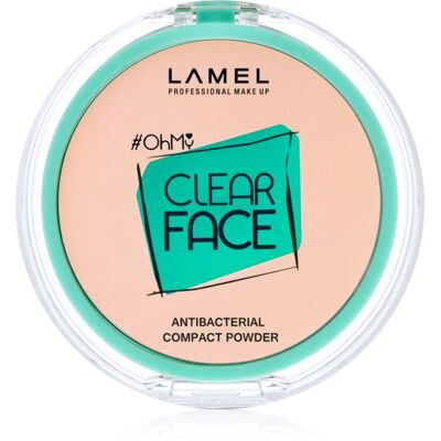 LAMEL OhMy Clear Face Kompaktpuder - Rosé Beige - Ölregulierung & Poren LAMEL OhMy Clear Face Kompaktpuder - Rosé Beige - Ölregulierung & Poren