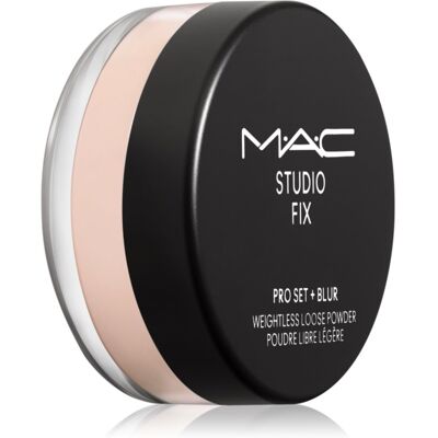 MAC Cosmetics Studio Fix Pro Set + Blur Weightless Loose Powder Mattierender Puder zum Fixieren Farbton Light 6,5 g MAC Cosmetics Studio Fix Pro Set + Blur Weightless Loose Powder Mattierender Puder zum Fixieren Farbton Light 6,5 g