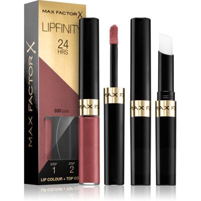 Max Factor Lipfinity Lip Colour langanhaltender Lippenstift mit Balsam Farbton 030 Cool 4.2 g Max Factor Lipfinity Lip Colour langanhaltender Lippenstift mit Balsam Farbton 030 Cool 4.2 g
