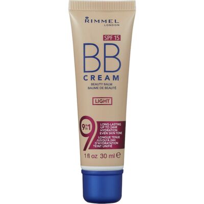 Rimmel BB Cream 9 in 1 BB Creme SPF 15 Farbton Light 30 ml Rimmel BB Cream 9 in 1 BB Creme SPF 15 Farbton Light 30 ml