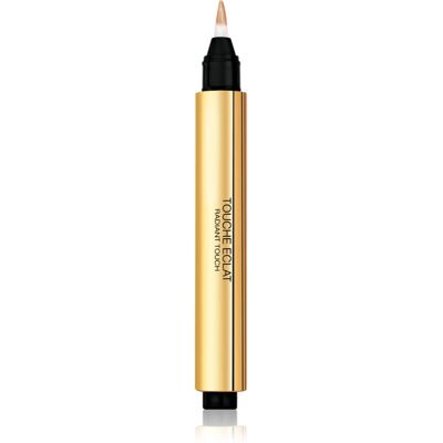 Yves Saint Laurent Touche Éclat Radiant Touch Highlighter im Stift für alle Hauttypen Farbton 3 Pêche Lumière / Luminous Peach 2,5 ml Yves Saint Laurent Touche Éclat Radiant Touch Highlighter im Stift für alle Hauttypen Farbton 3 Pêche Lumière / Luminous Peach 2,5 ml