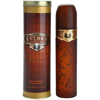 Cuba Brown Eau de Toilette für Herren 100 ml Cuba Brown Eau de Toilette für Herren 100 ml