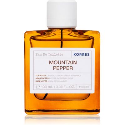 Korres Mountain Pepper Eau de Toilette für Herren 100 ml Korres Mountain Pepper Eau de Toilette für Herren 100 ml