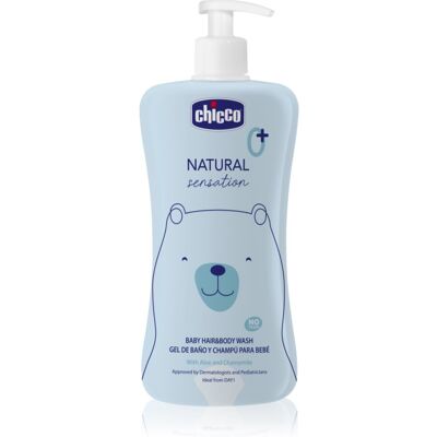 Chicco Natural Sensation Baby Shampoo und Duschgel für Kinder ab der Geburt 0+ 500 ml Chicco Natural Sensation Baby Shampoo und Duschgel für Kinder ab der Geburt 0+ 500 ml