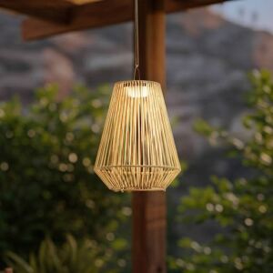 Lindby LED-Solarhängelampe Austas, beige, Ø 32 cm, USB, IP54 Austas Lindby, dimmbar, creme / amber, Kunststoff, Modern, Solarleuchten Lindby LED-Solarhängelampe Austas, beige, Ø 32 cm, USB, IP54 Austas Lindby, dimmbar, creme / amber, Kunststoff, Modern, Solarleuchten