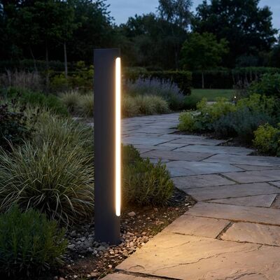 LED Wegeleuchte Celiora Lucande, schwarz, Aluminium, Modern, LED Außenleuchte LED Wegeleuchte Celiora Lucande, schwarz, Aluminium, Modern, LED Außenleuchte
