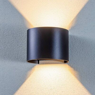 Lindby Nivar Außenwandleuchte - LED - IP54 - Schwarz Lindby Nivar Außenwandleuchte - LED - IP54 - Schwarz